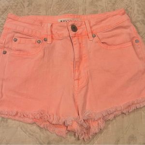 Like-new Bullhead frayed Jean shorts